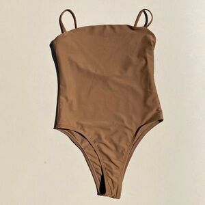 June Park Strappy One Piece Swimsuit - S